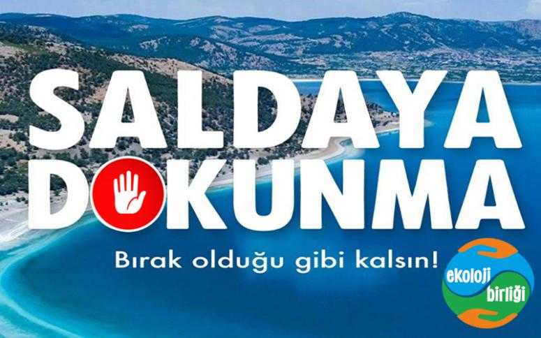 Salda Gölü'ndeki tahribat