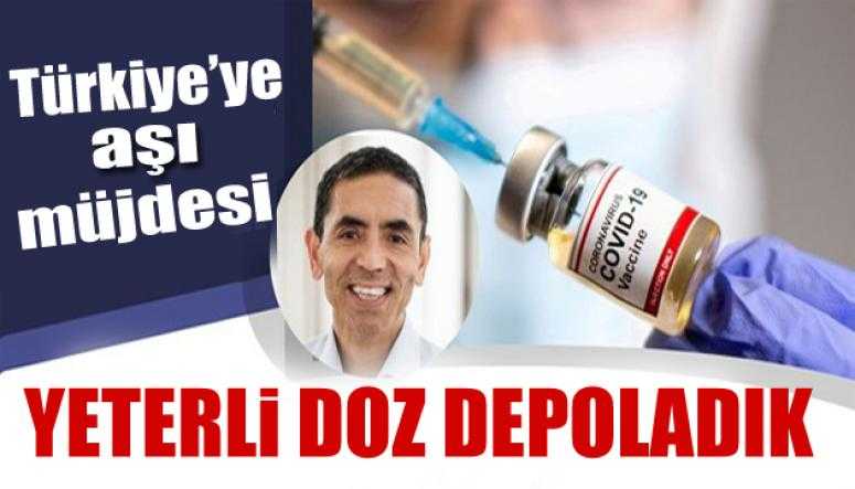 Prof. Dr. Uğur Şahin'den aşı müjdesi:Türkiye için yeterli doz depoladık