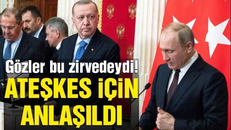 İşte Türkiye ve Rusya arasında imzalanan İdlib mutabakat metni