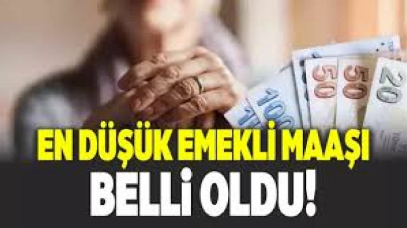 En düşük emekli aylığı kesinleşti! İ