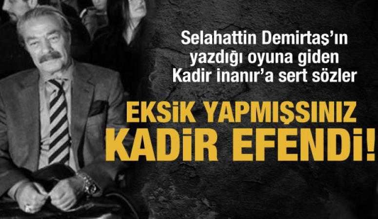 Bakan Soylu'dan Kadir İnanır'a çok sert tepki