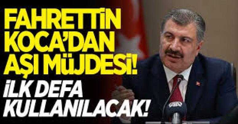 Bakan Koca'dan BioNTech aşısı müjdesi