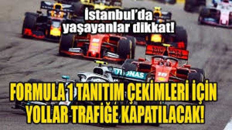 İstanbul trafiğine Formula 1 düzenlemesi