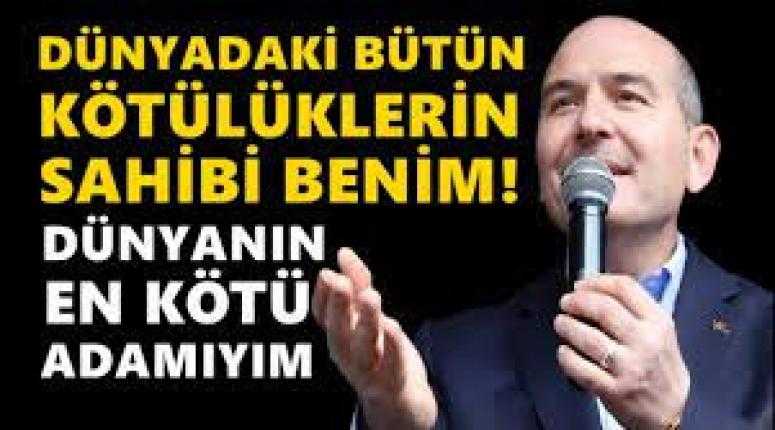 Soylu'dan İmamoğlu'nun sözlerine yanıt: Evet, ben dünyanın en kötü adamıyım