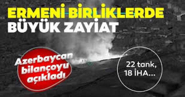 Azerbaycan Savunma Bakanlığı operasyonun bilançosunu açıkladı
