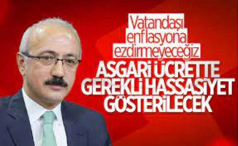 Bakan Elvan'dan ''asgari ücret'' açıklaması