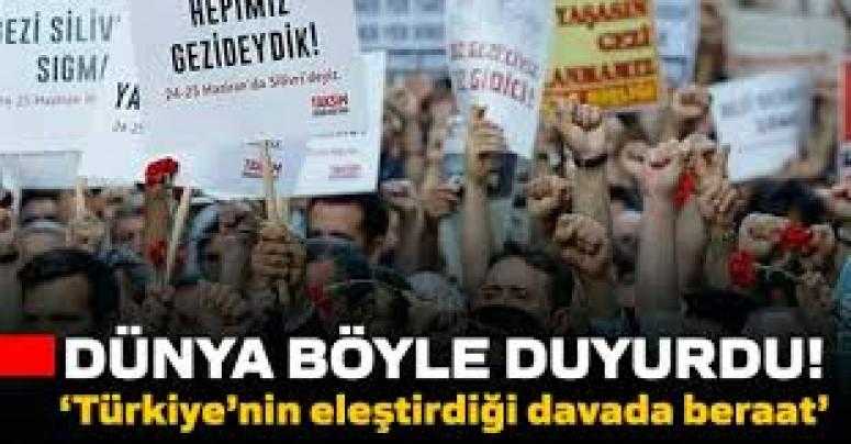 Dünya Gezi Parkı davasını böyle duyurdu