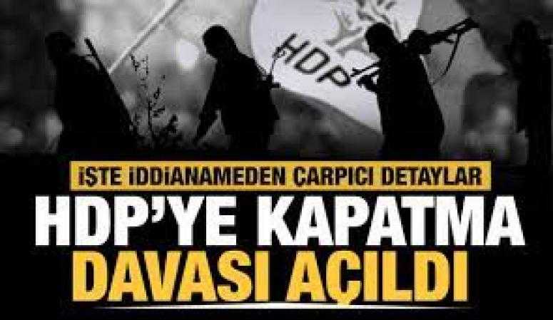 HDP'ye kapatma davası