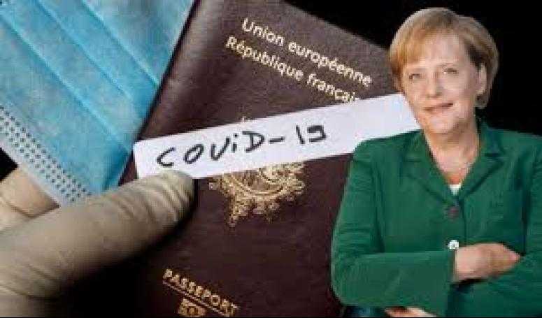 Angela Merkel'den aşı pasaportu açıklaması