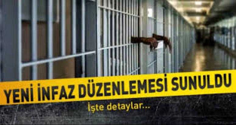 Yeni infaz yasası Cumhurbaşkanı Erdoğan'a sunuldu