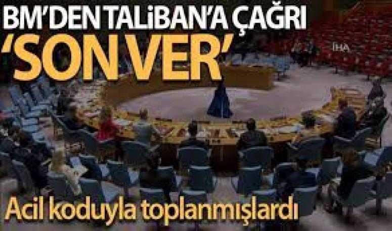 BM'den Taliban'a çağrı: “İnsan hakları ihlallerine son ver”
