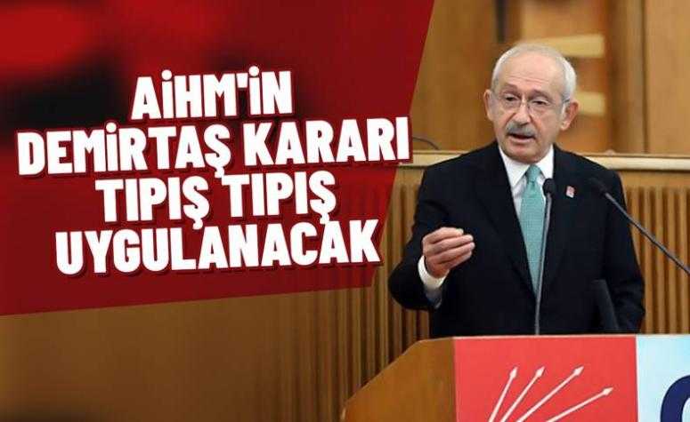 Kemal Kılıçdaroğlu :Tıpış tıpış uygulanacak bu karar